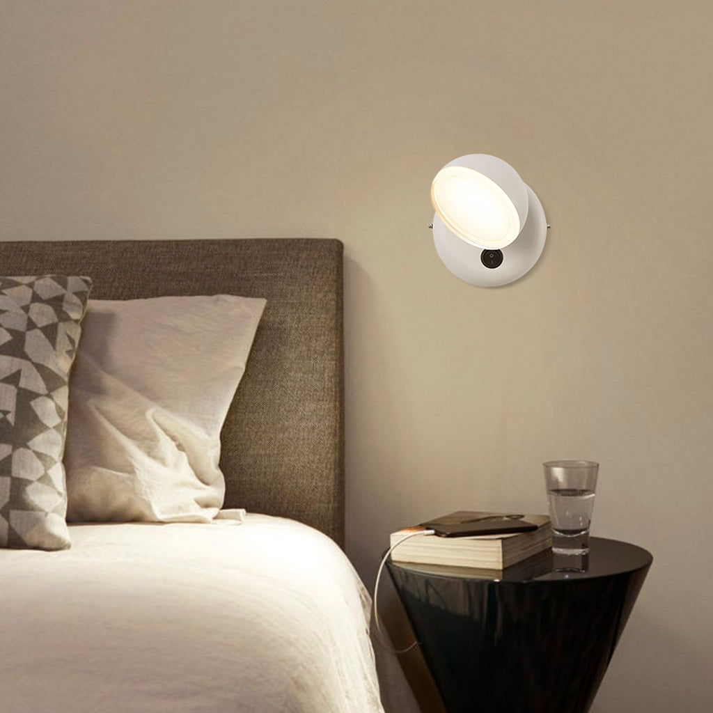 Aiden Modern Adjustable LED Wall Lamp - At Ease Home Life