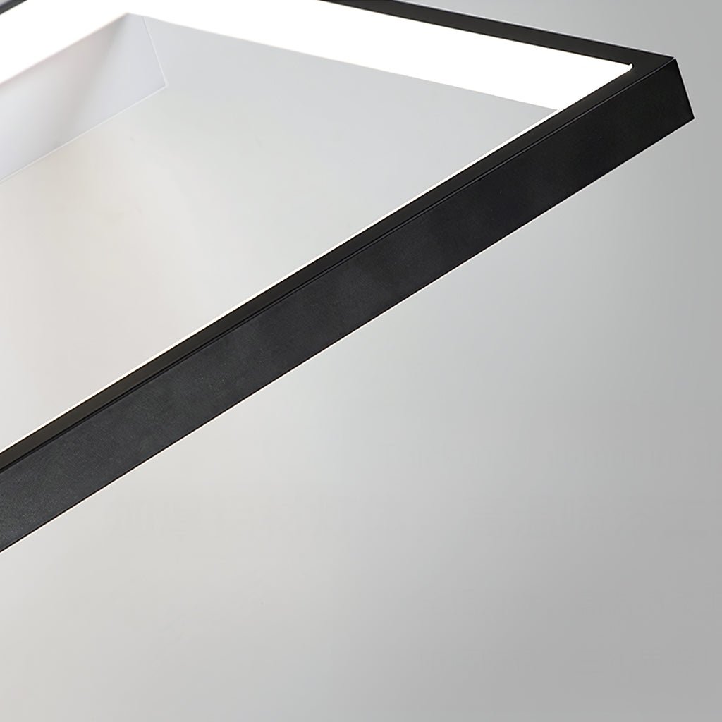 Ezra Modern Geometric LED Minimalist Ceiling Light - At Ease Home Life