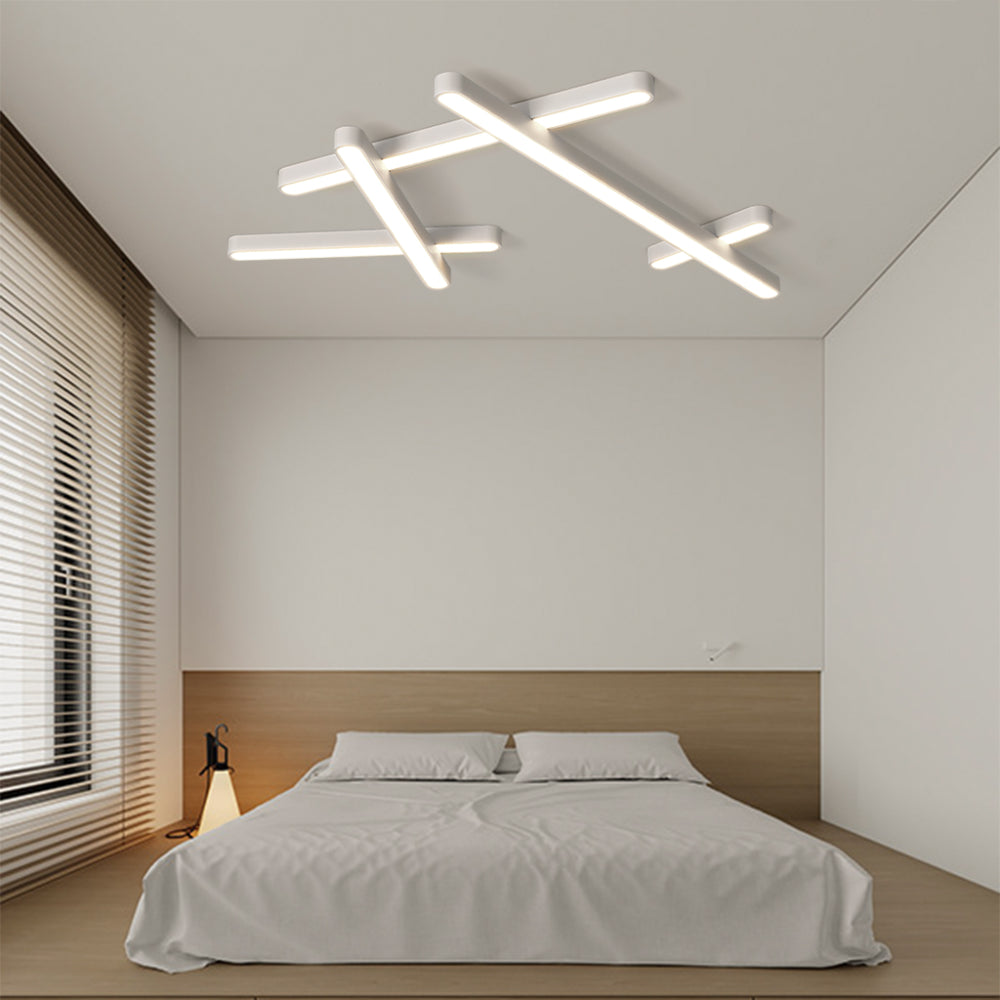 Soreni Minimalist Linear 5-Head Ceiling Light - At Ease Home Life