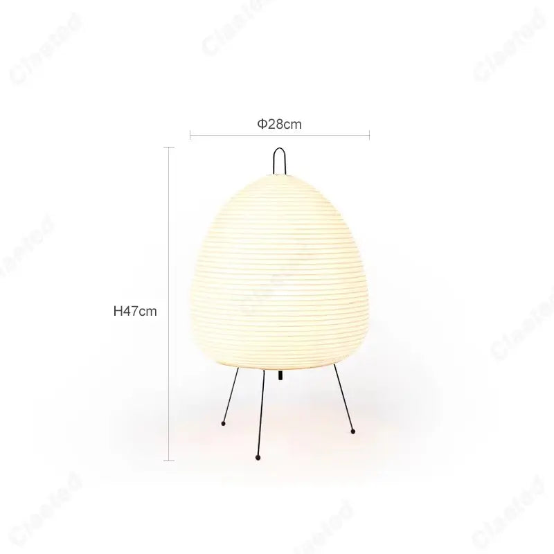 Tripod table lamp LED lantern for bedroom - At Ease Home Life