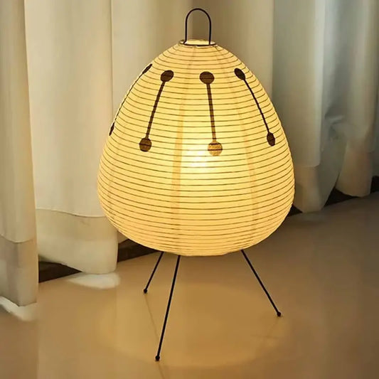 Tripod table lamp LED lantern for bedroom - At Ease Home Life